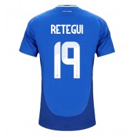 Maglia Calcio Italia Mateo Retegui #19 Prima Divisa Europei 2024 Manica Corta